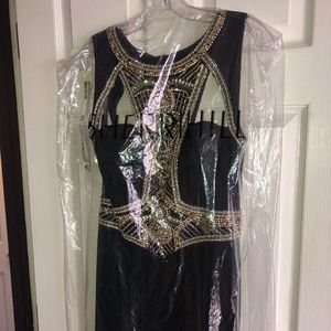 Sherri Hill Black prom dress